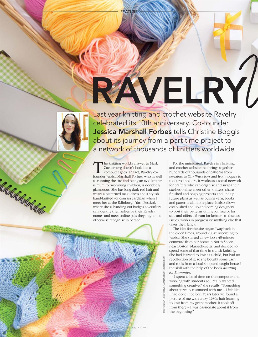 Knitting Preview Pages