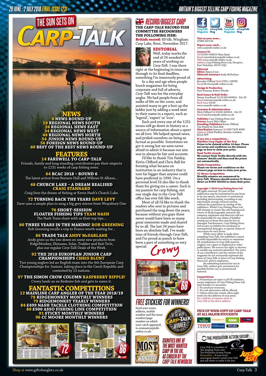 Carp-Talk Preview Pages