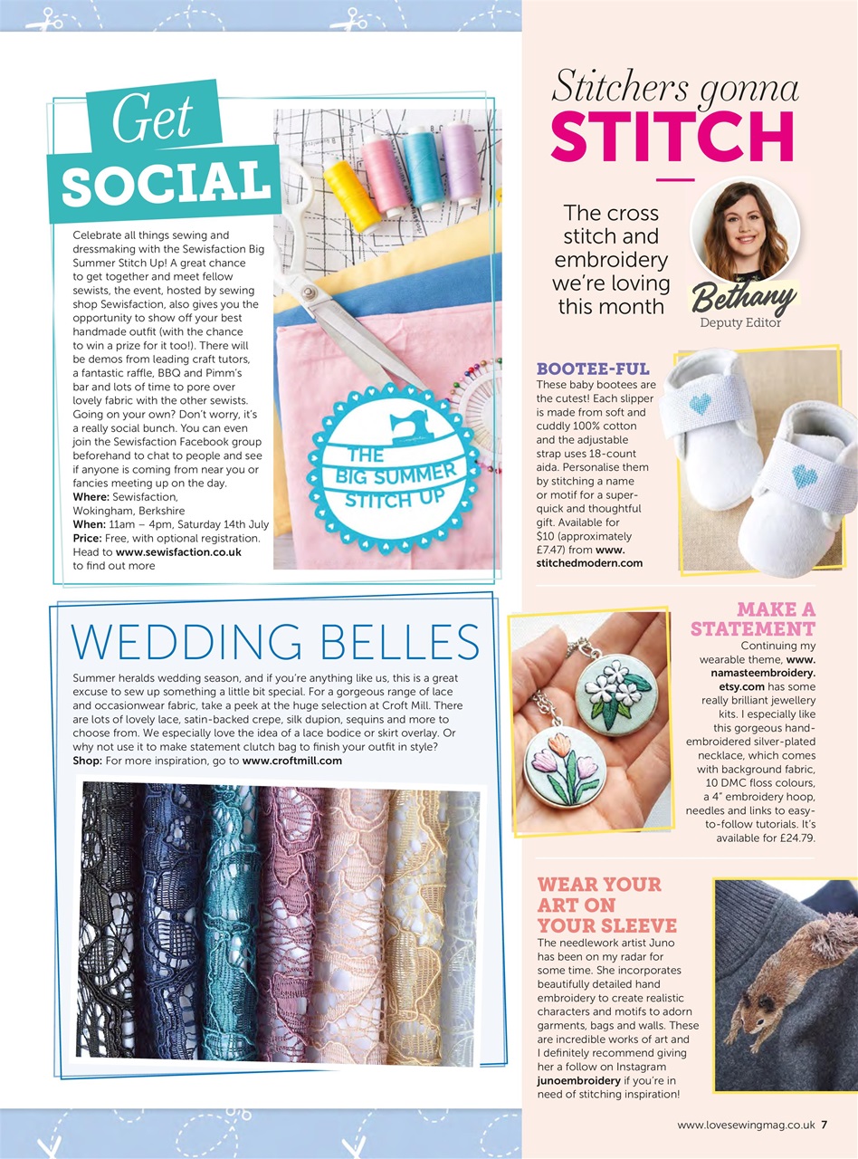 Love Sewing Preview Pages