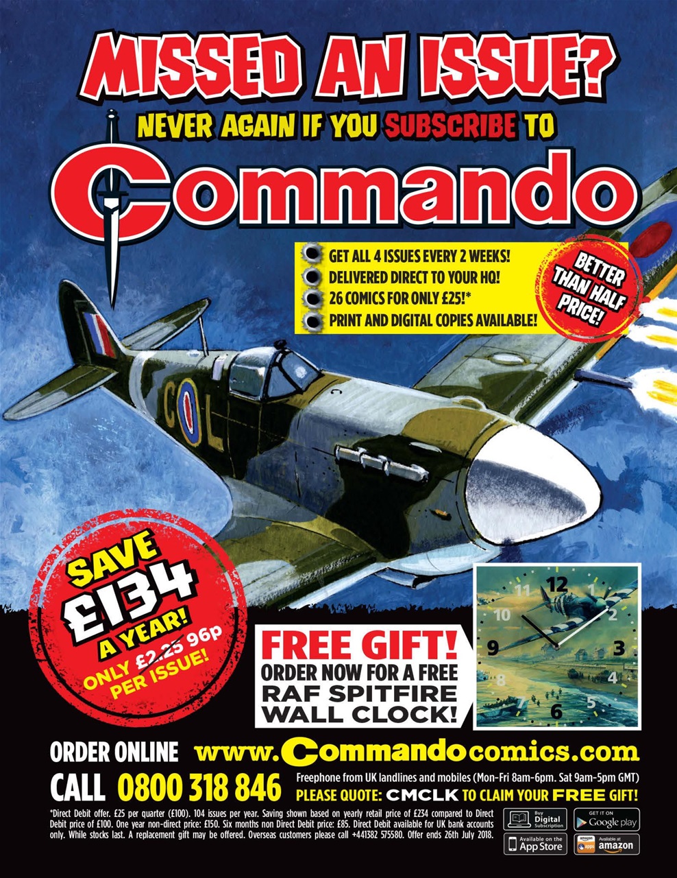 Commando Preview Pages