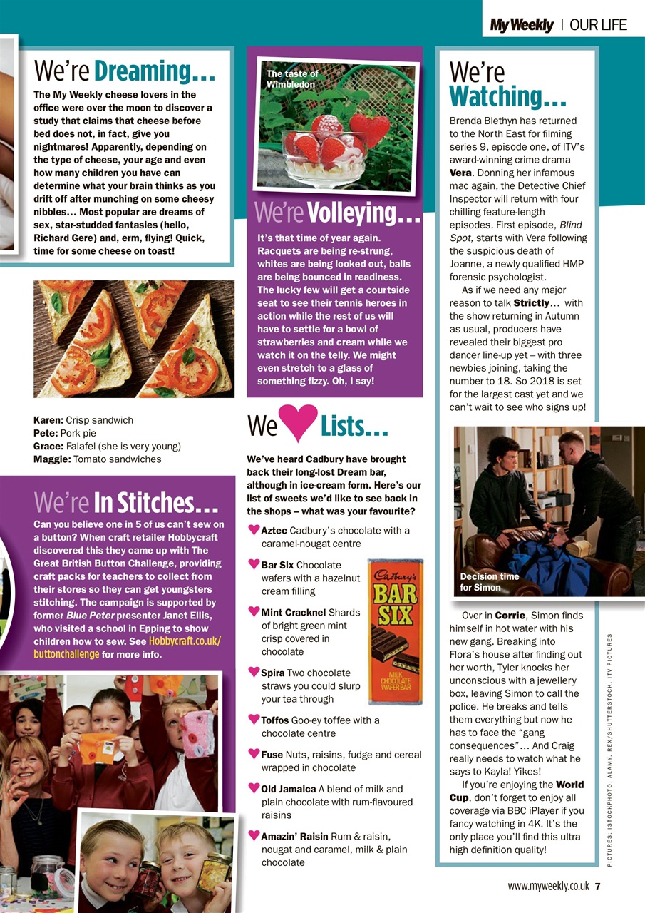 My Weekly Preview Pages