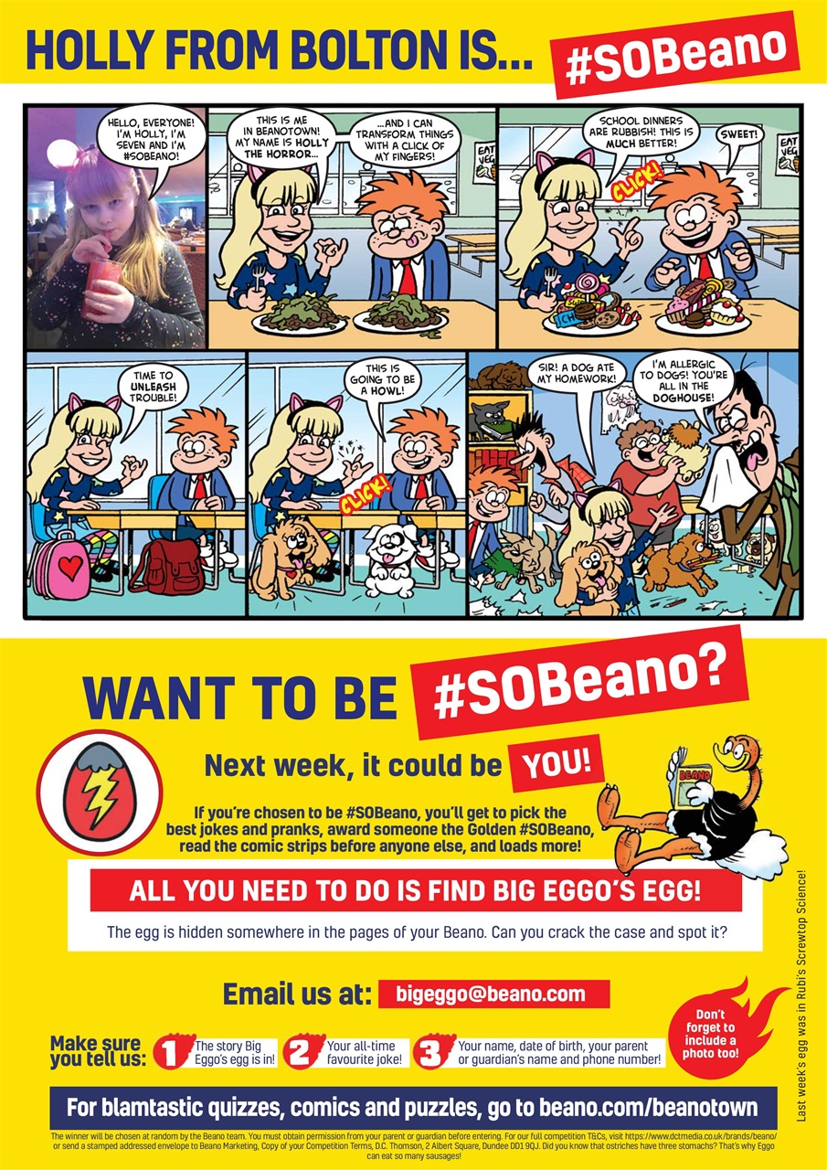 Beano Preview Pages