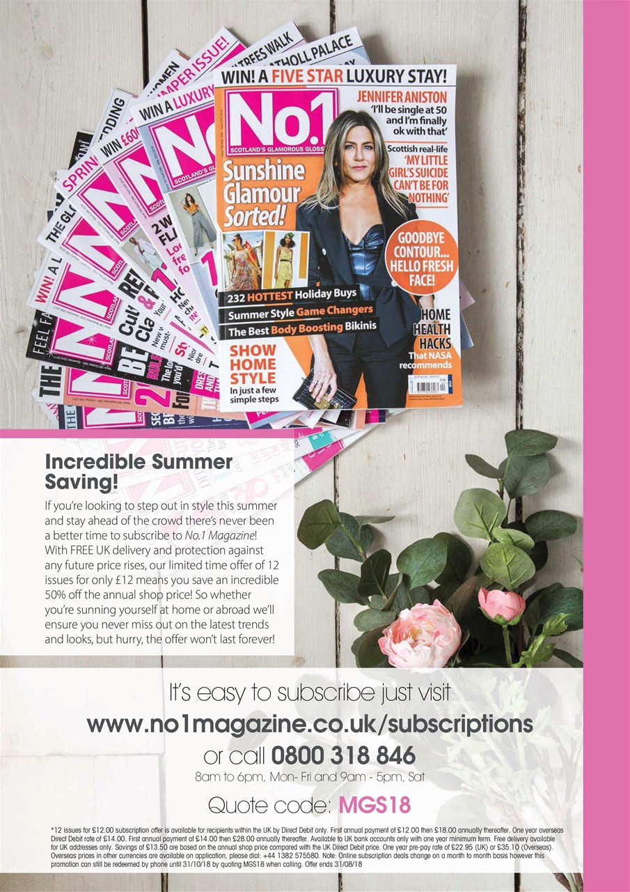 Number 1 Magazine Preview Pages