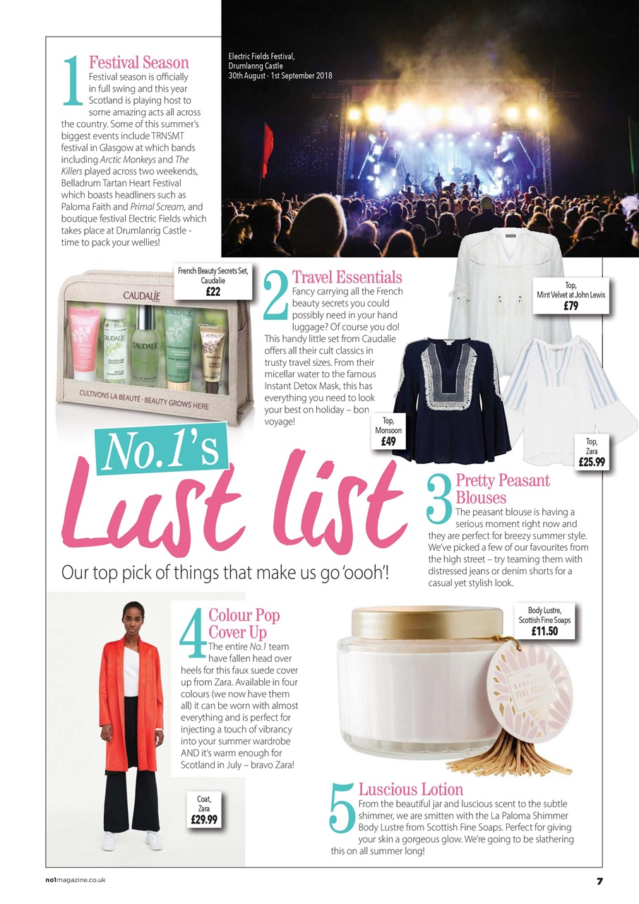 Number 1 Magazine Preview Pages