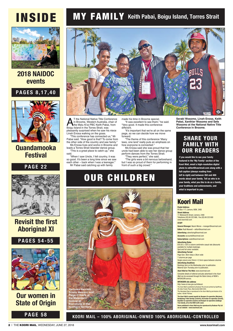 Koori Mail Preview Pages