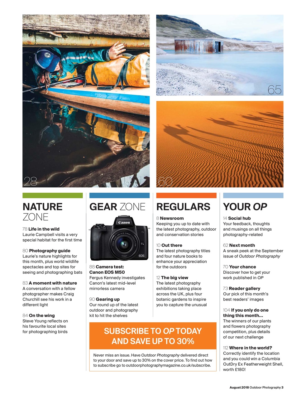 Outdoor Photography Preview Pages