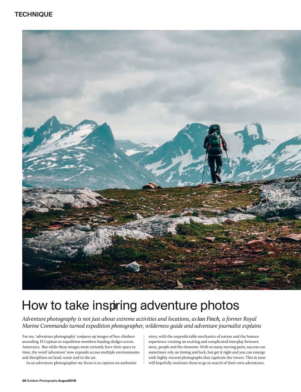 Outdoor Photography Preview Pages