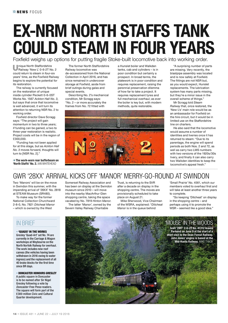 Steam Railway Preview Pages