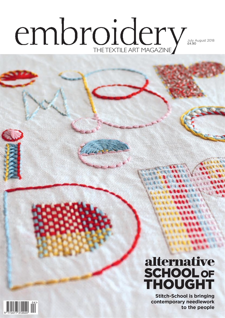 Embroidery Magazine Preview Pages