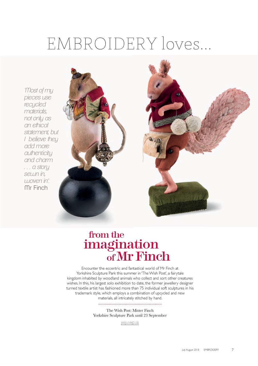 Embroidery Magazine Preview Pages