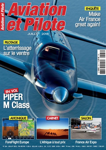 Aviation et Pilote issue July 2018