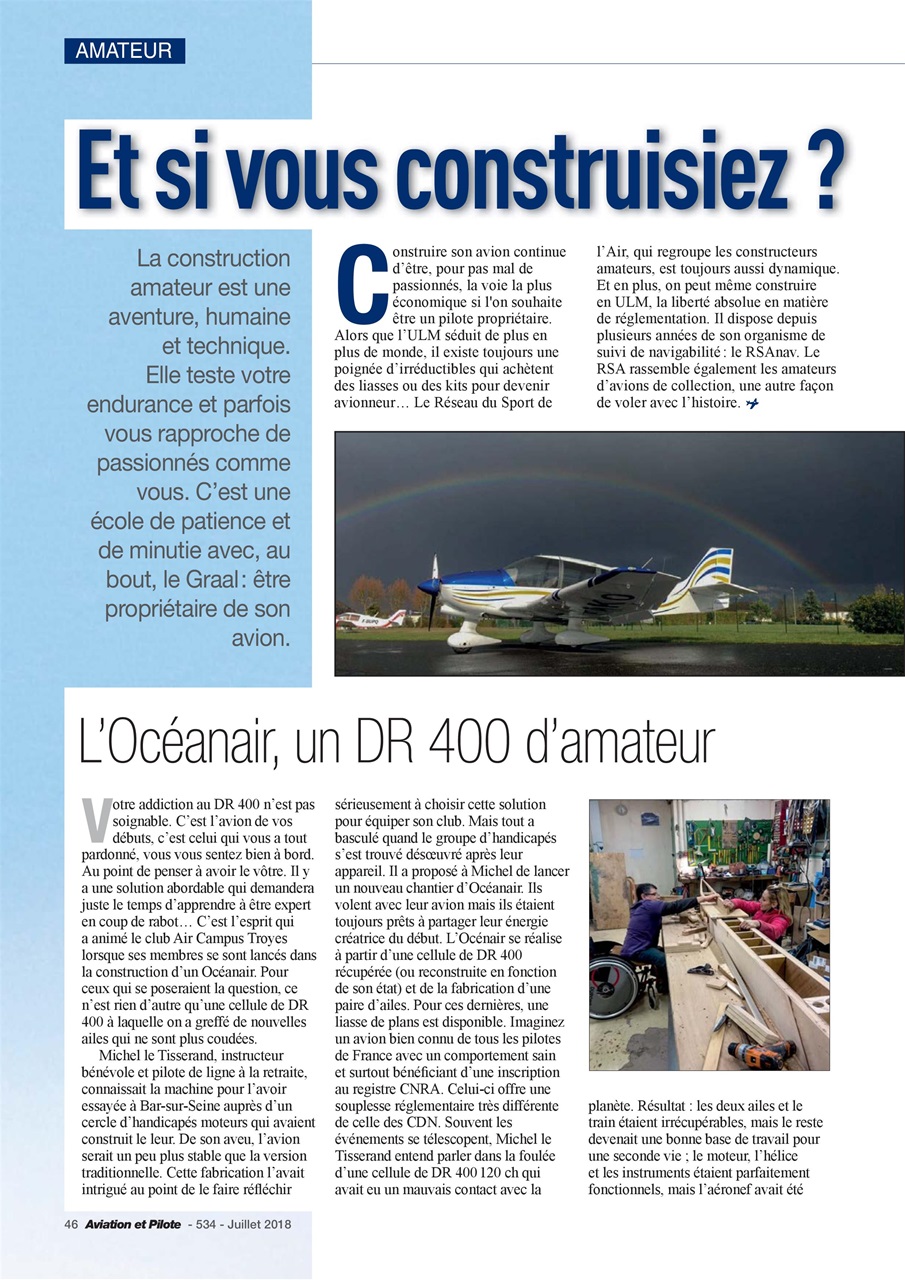 Aviation et Pilote Preview Pages