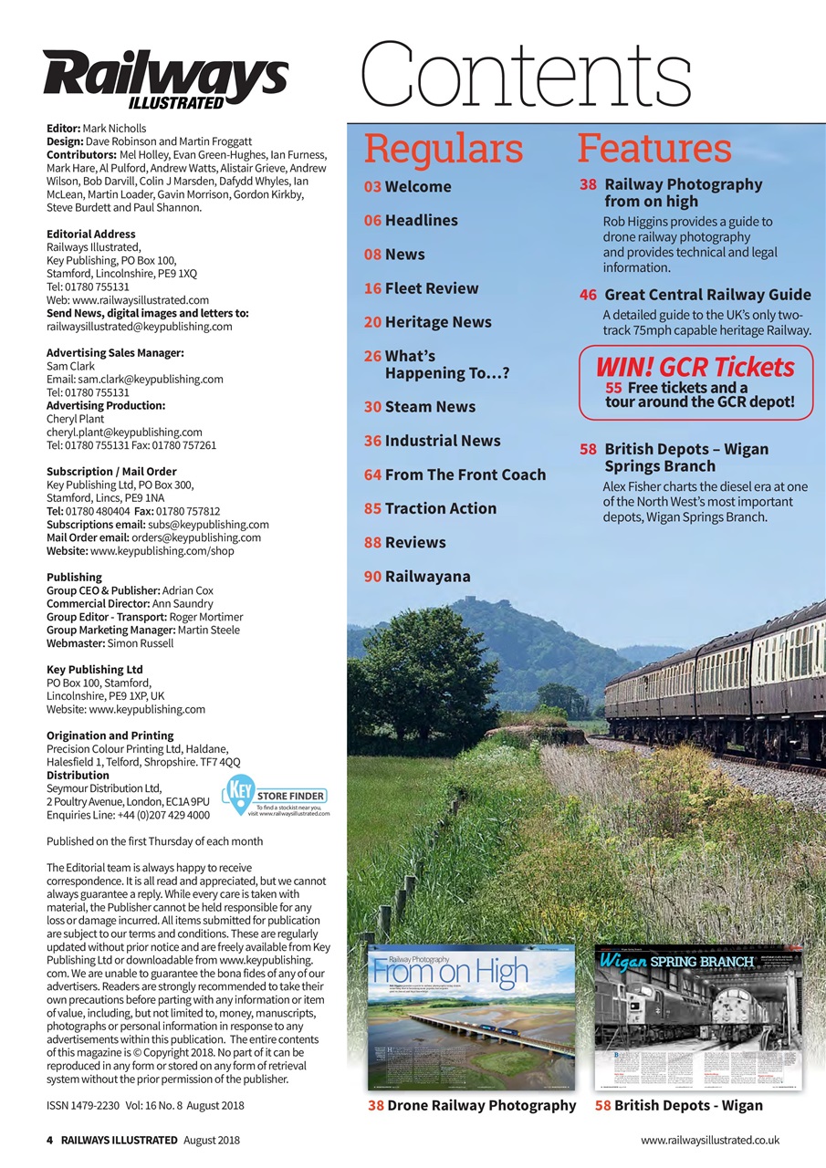 Railways Illustrated Preview Pages