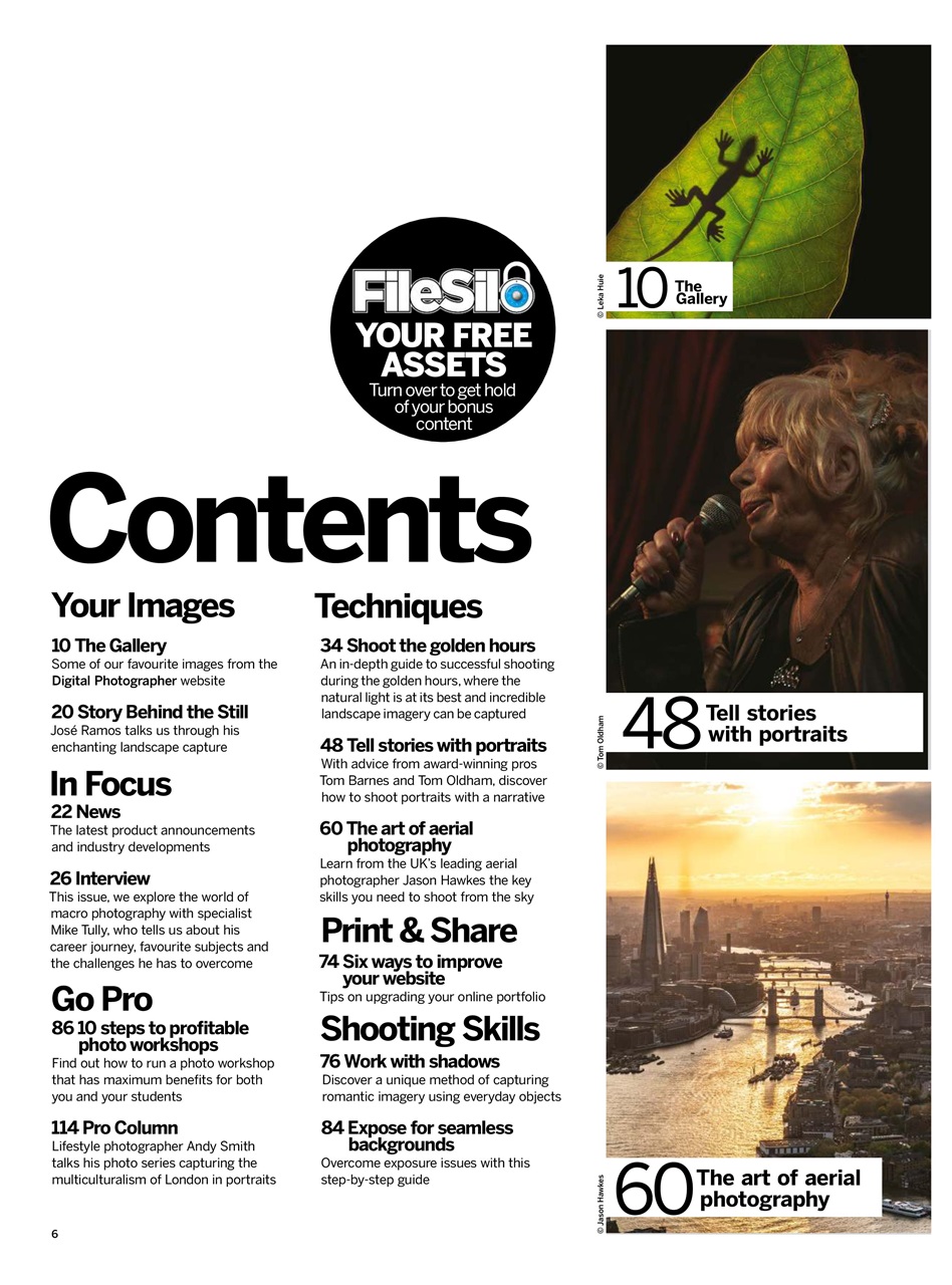 Digital Photographer Preview Pages