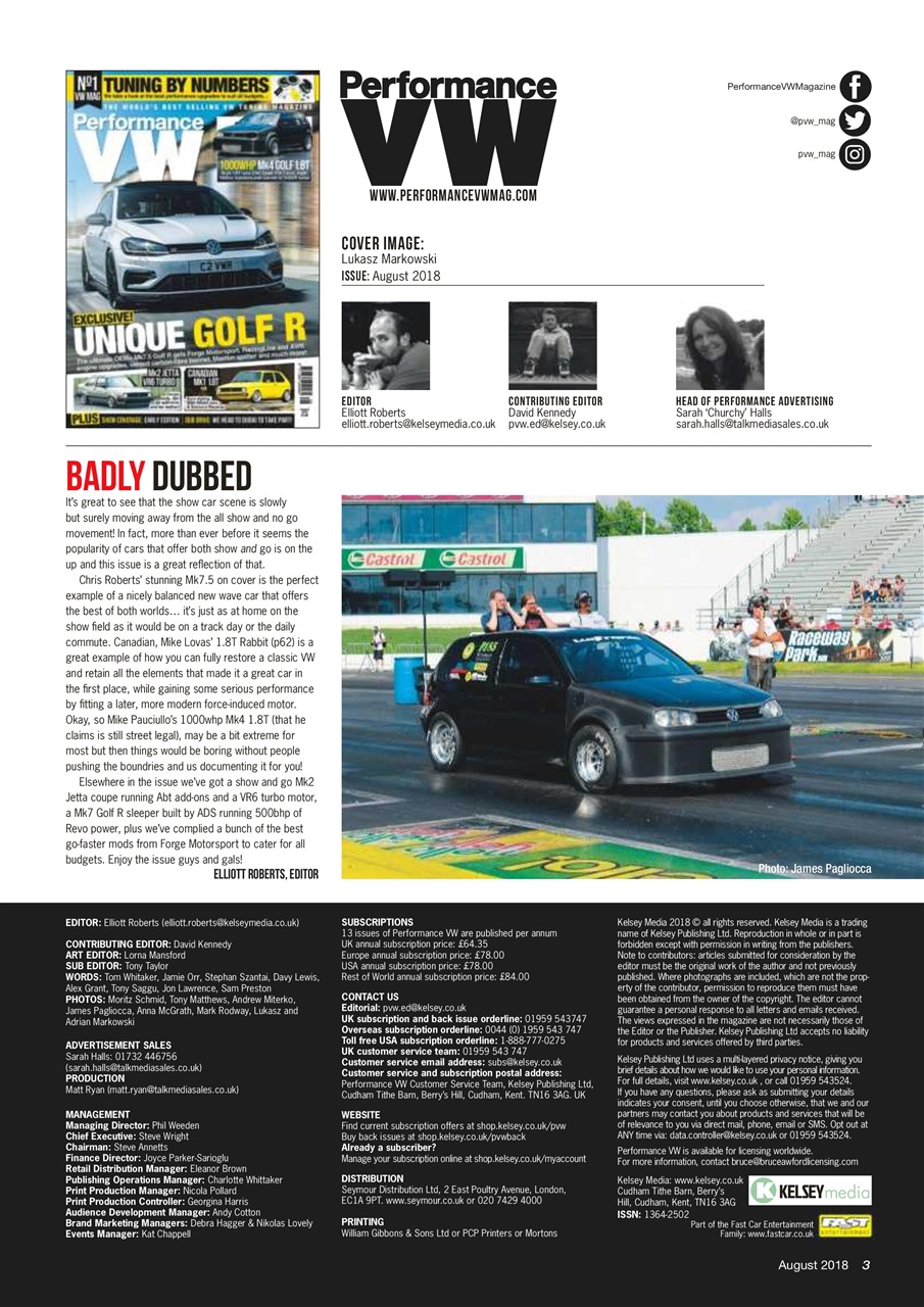 Performance VW Preview Pages