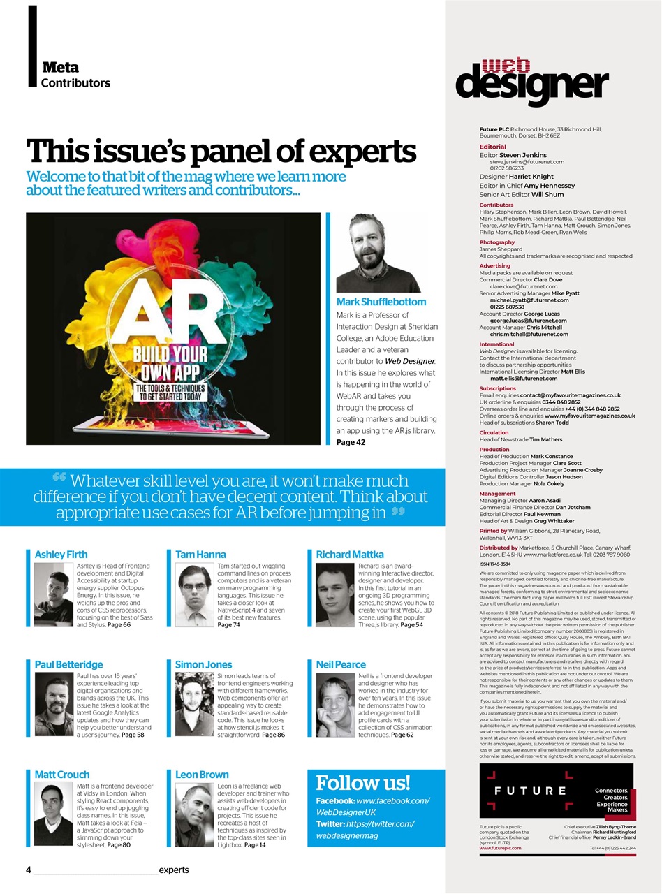 Web Designer Preview Pages