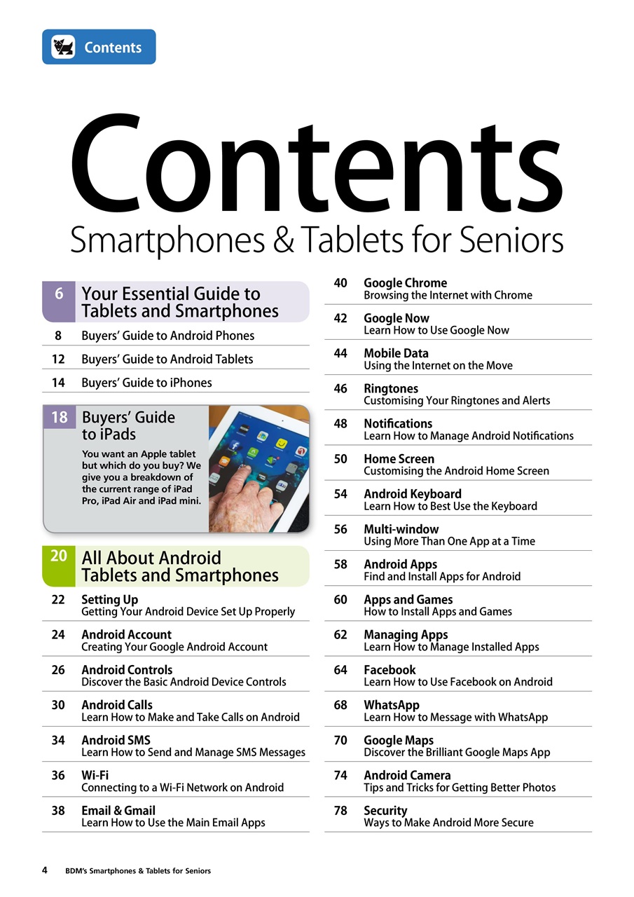 Tech for Seniors Preview Pages