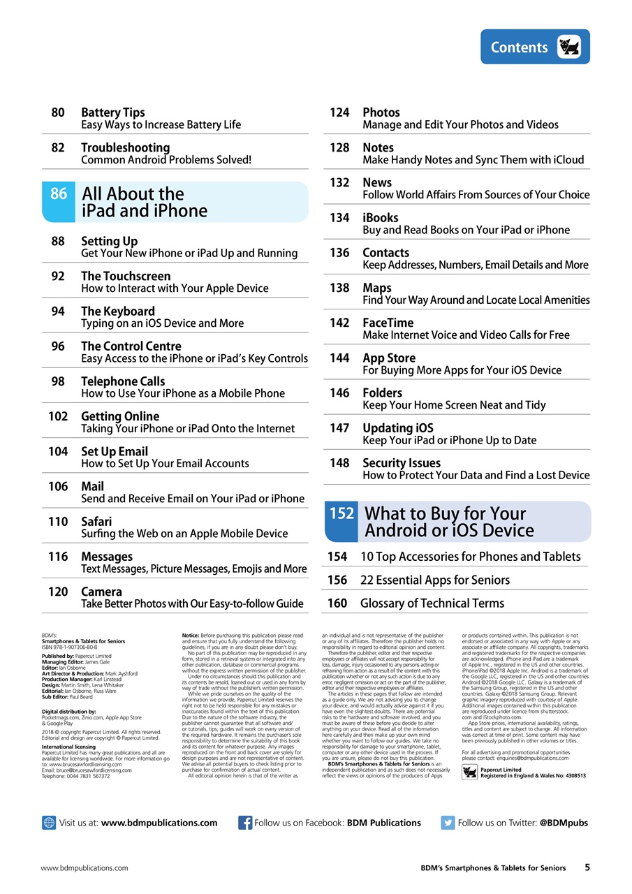 Tech for Seniors Preview Pages