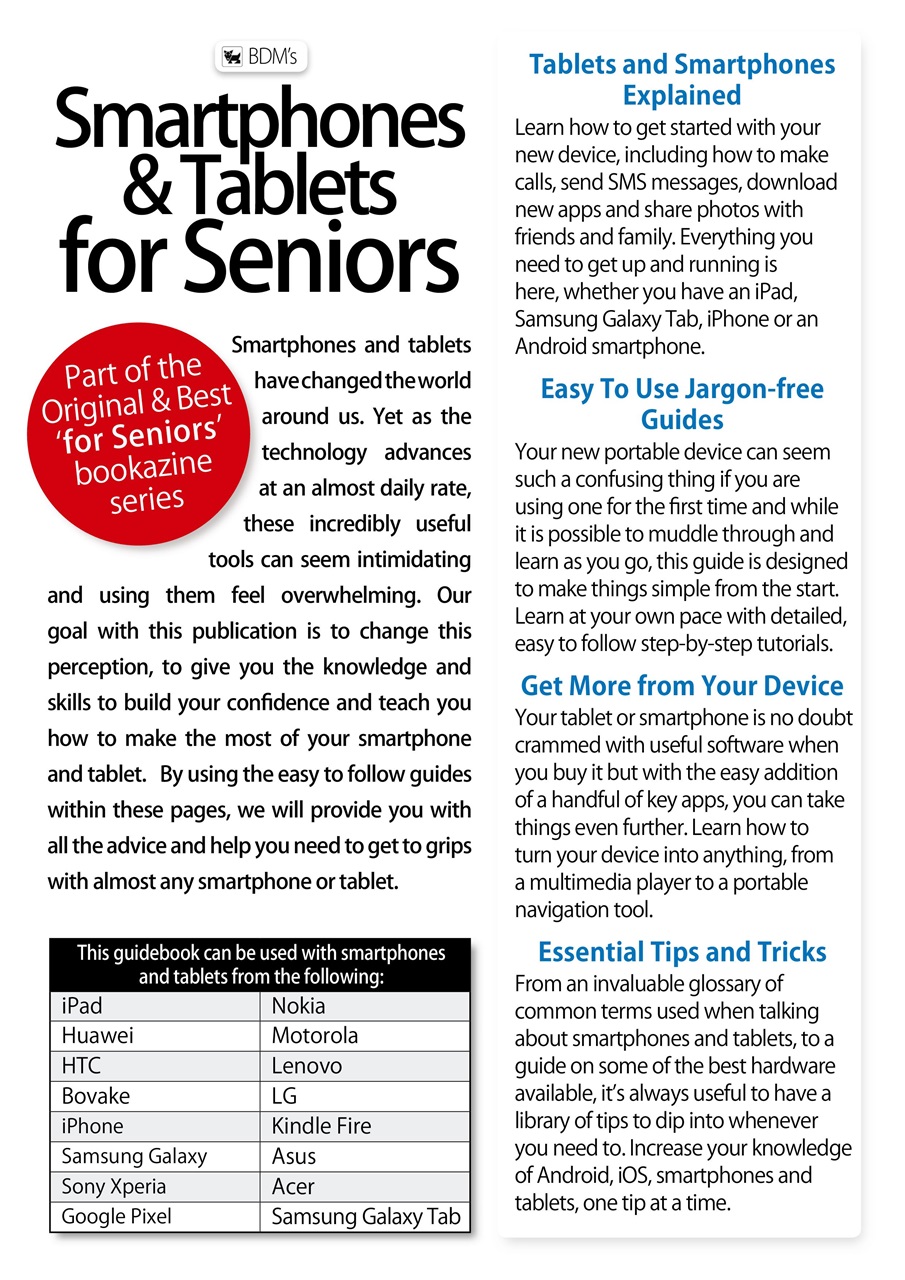 Tech for Seniors Preview Pages