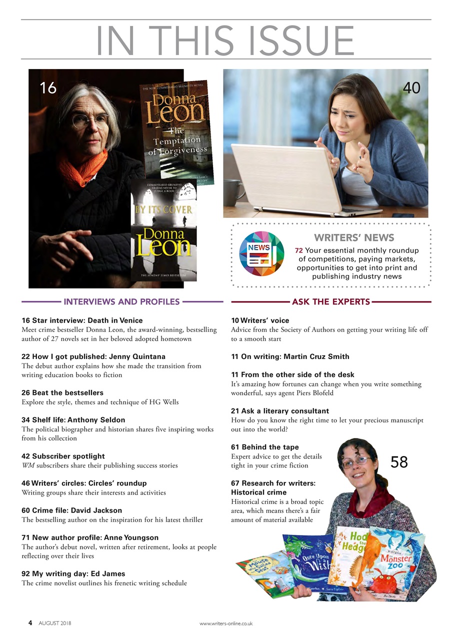 Writing Magazine Preview Pages