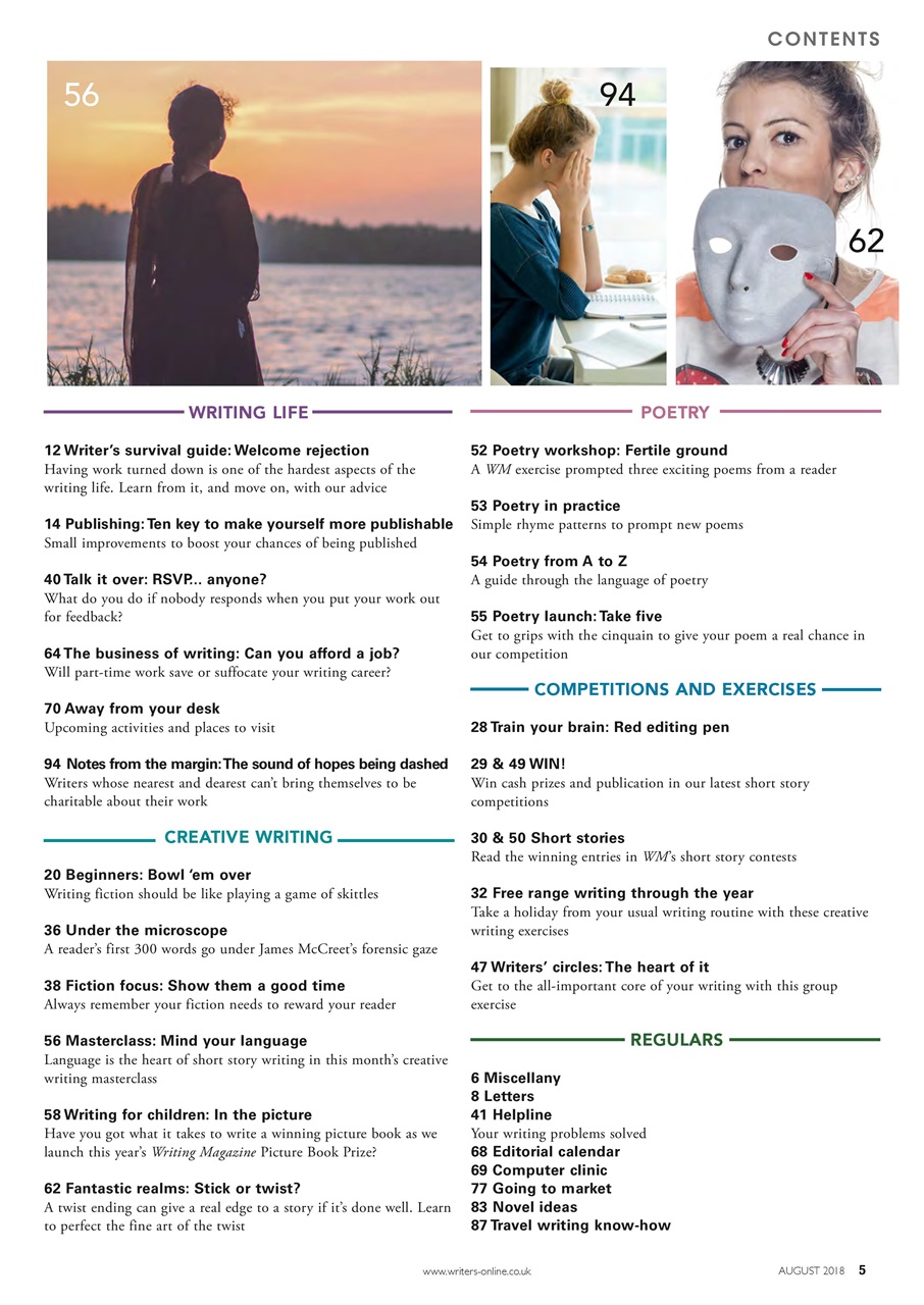 Writing Magazine Preview Pages