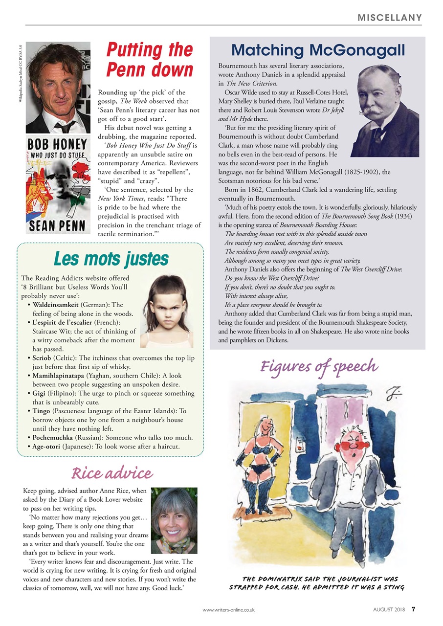 Writing Magazine Preview Pages
