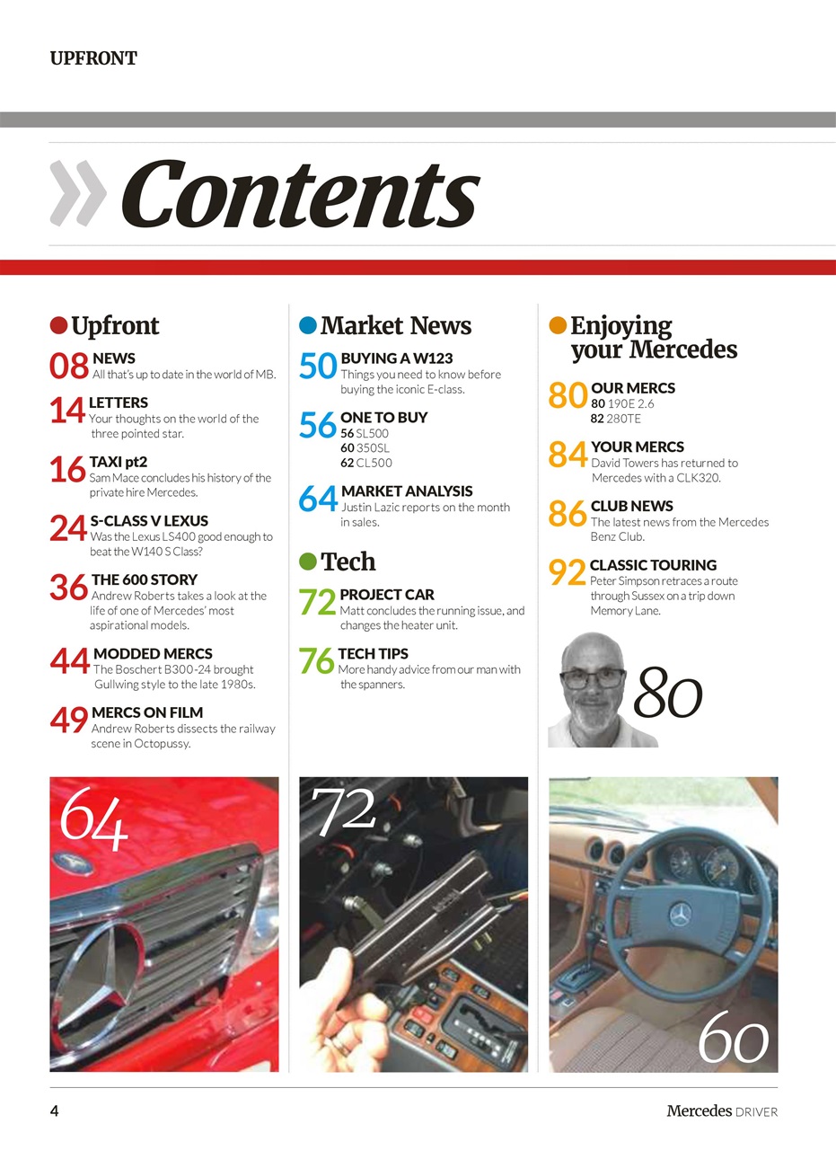 Mercedes Driver Magazine Preview Pages