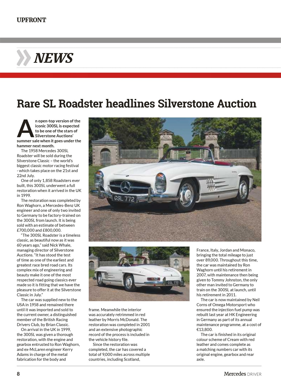 Mercedes Driver Magazine Preview Pages