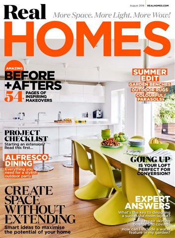 Real Homes Magazine issue August 2018