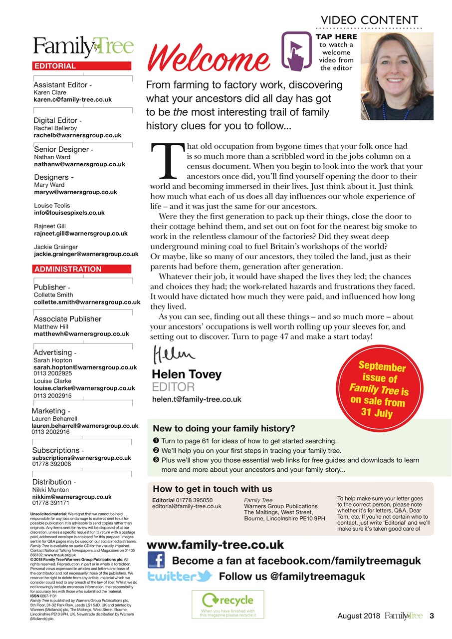 Family Tree Preview Pages