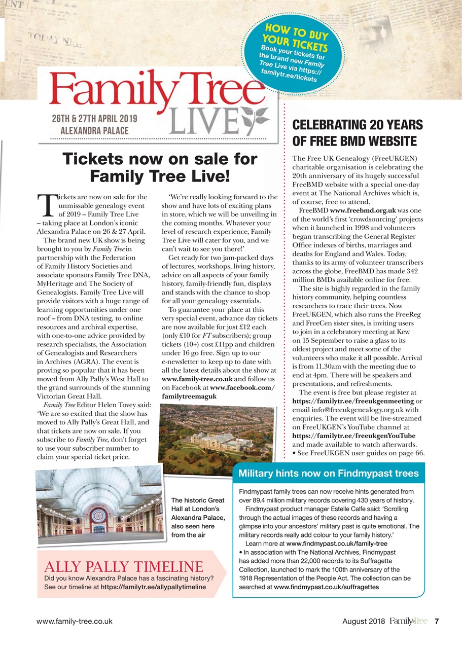 Family Tree Preview Pages