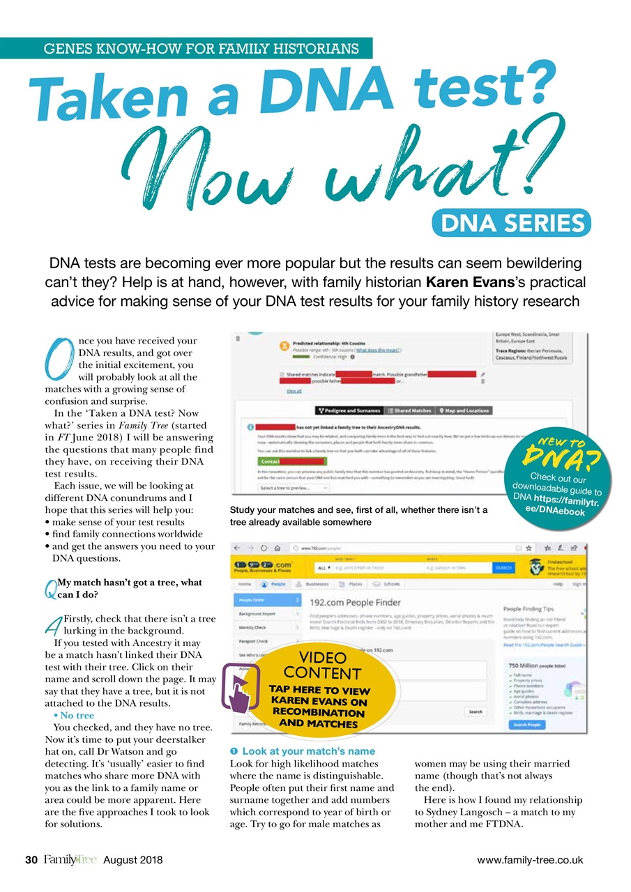 Family Tree Preview Pages