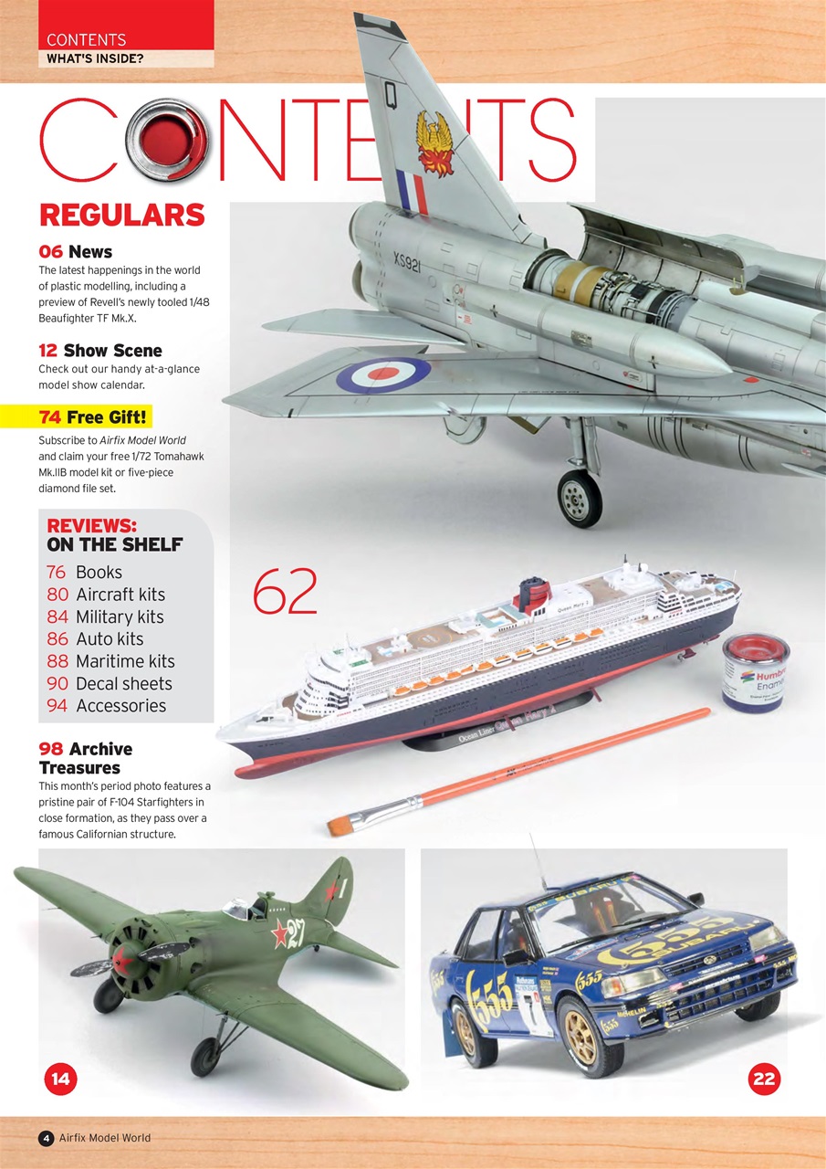 Airfix Model World Preview Pages
