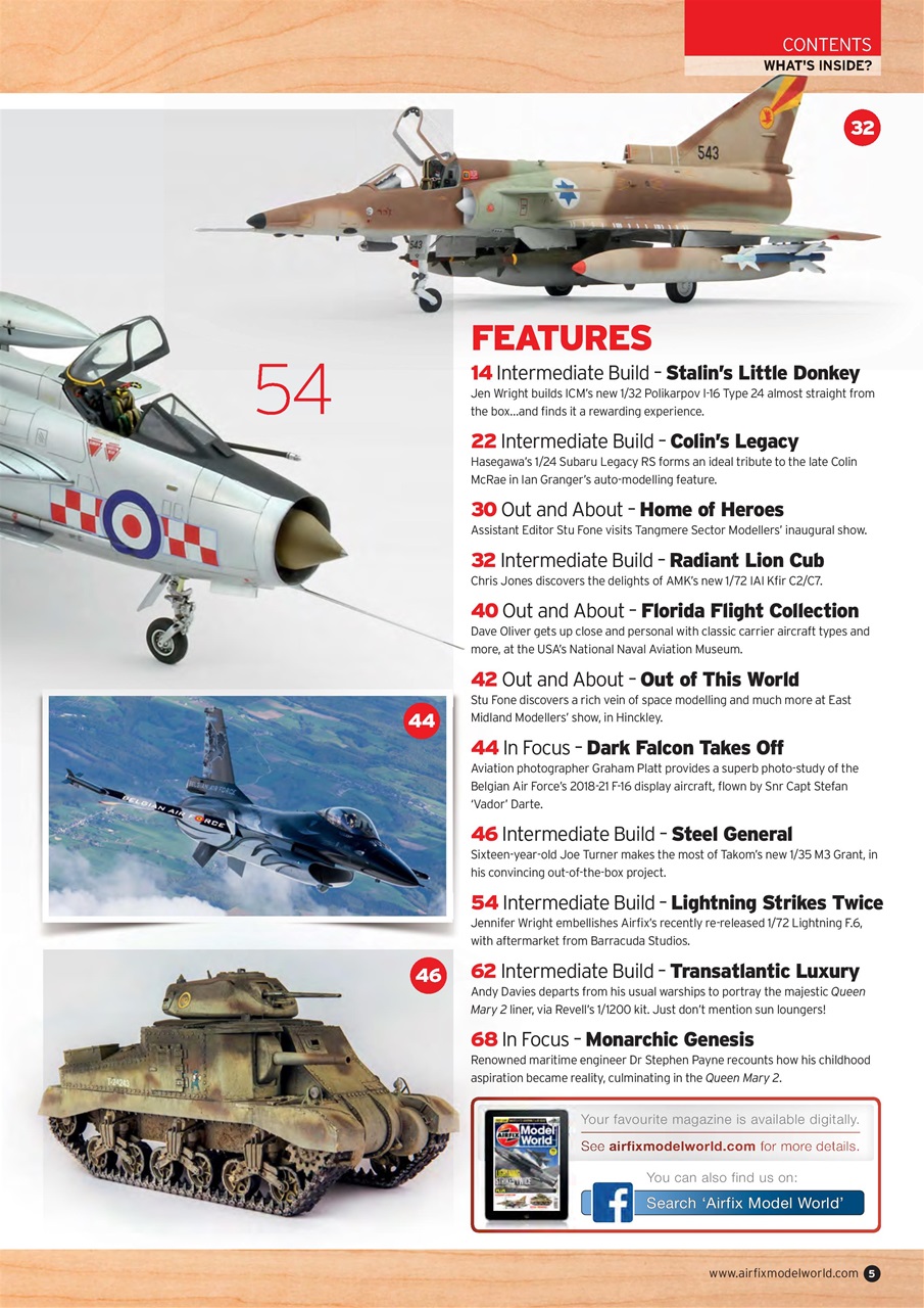 Airfix Model World Preview Pages
