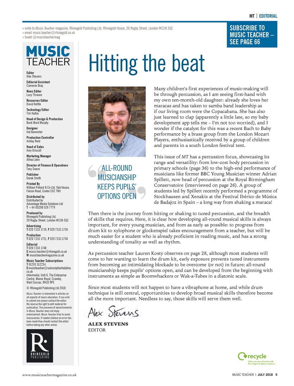 Music Teacher Preview Pages