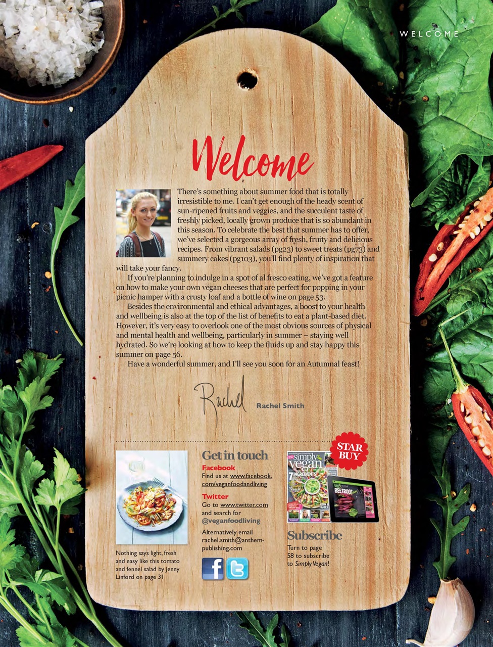 Vegan Cookbook Preview Pages