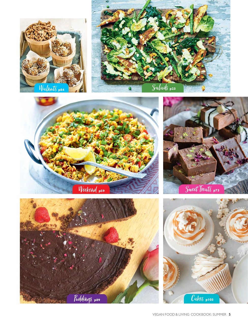 Vegan Cookbook Preview Pages
