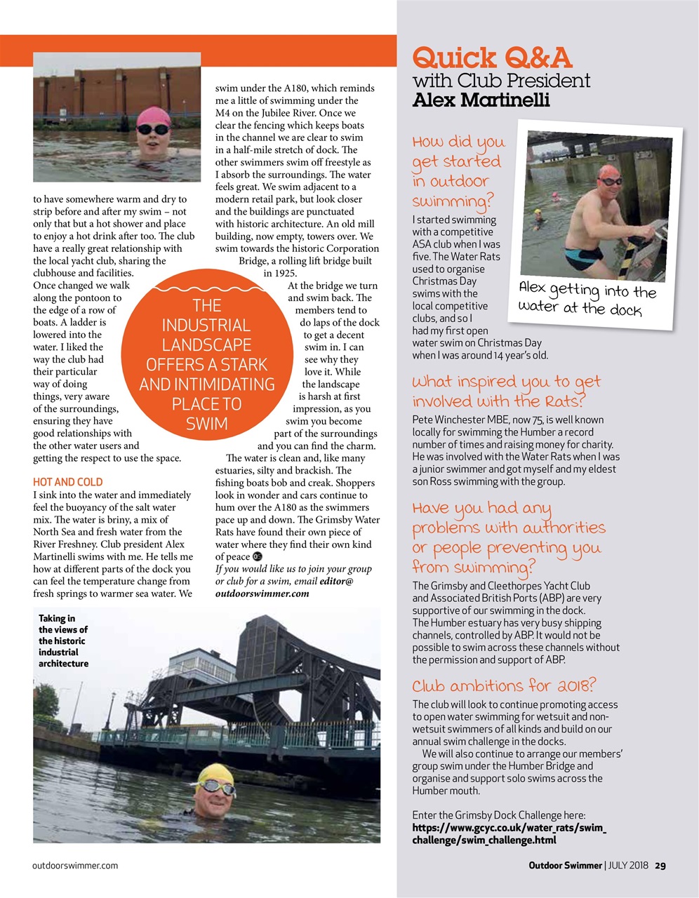 Outdoor Swimmer Preview Pages