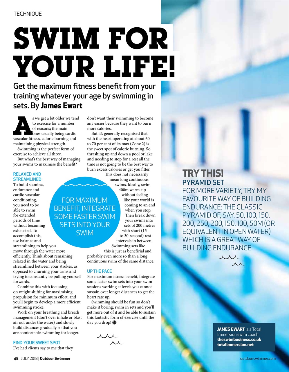 Outdoor Swimmer Preview Pages