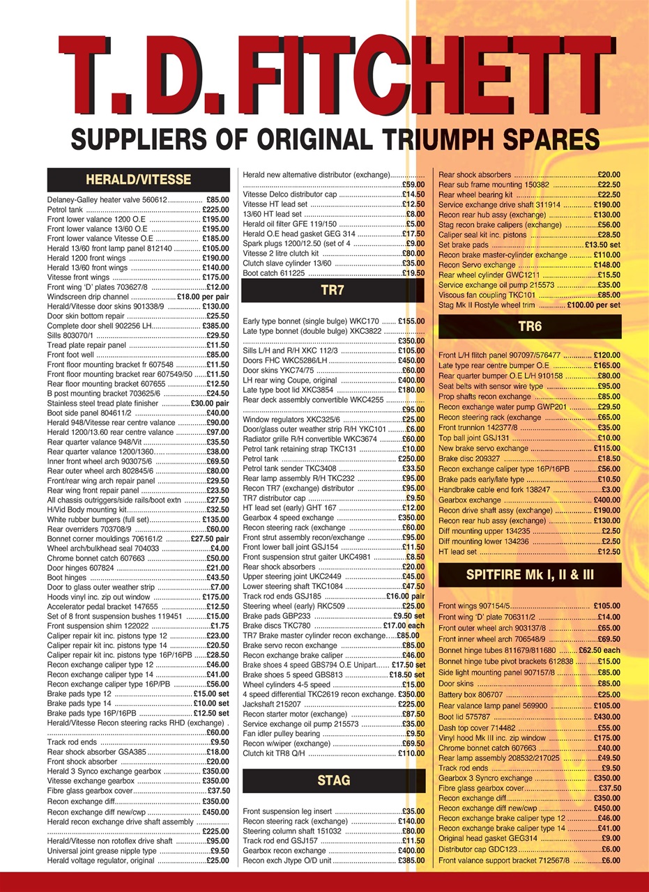 Triumph World Preview Pages