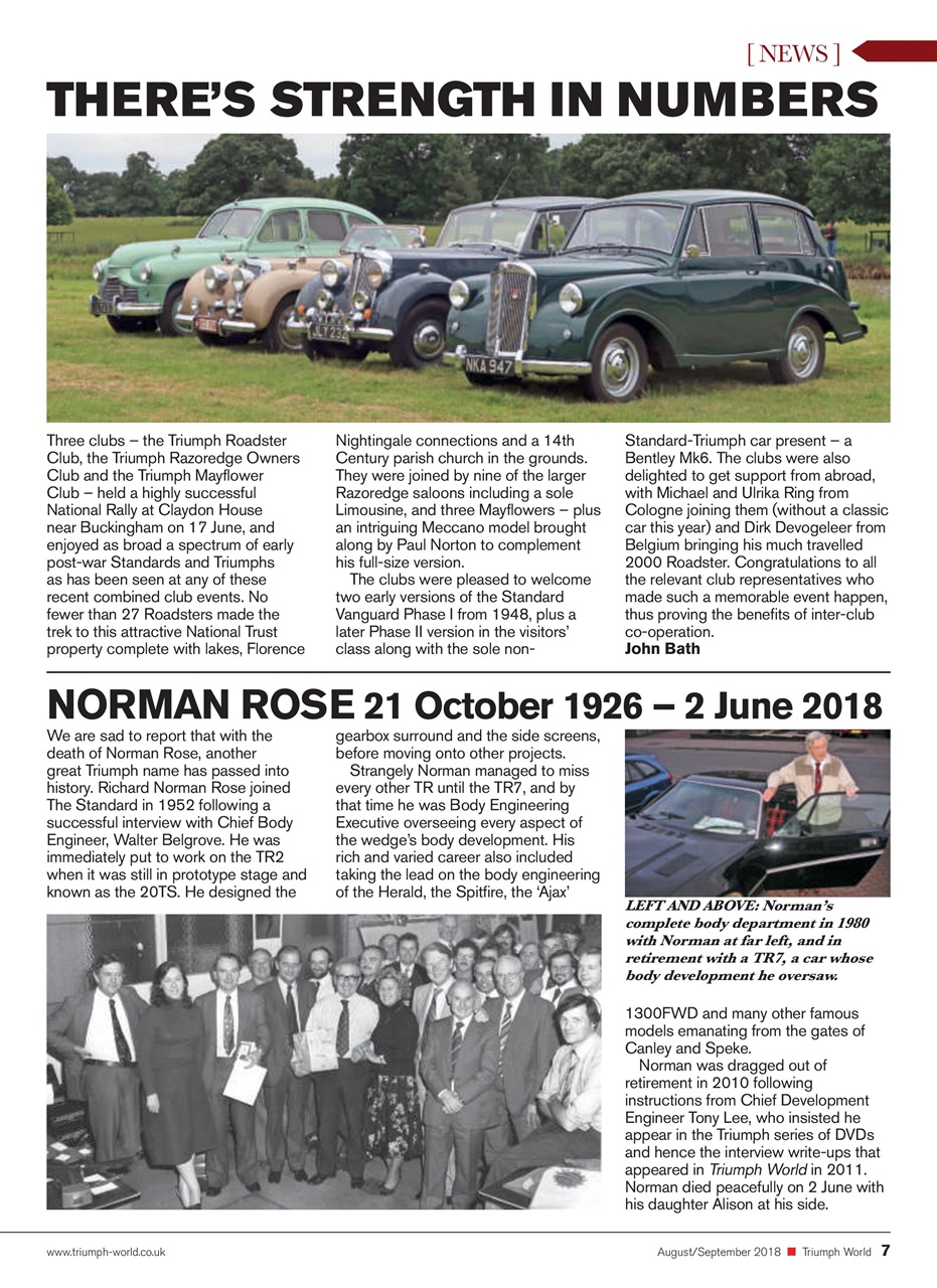 Triumph World Preview Pages