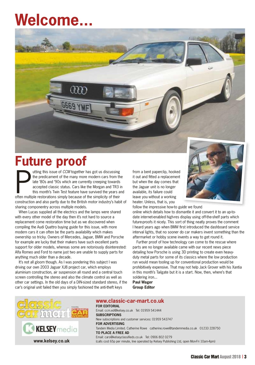Classic Car Mart Preview Pages