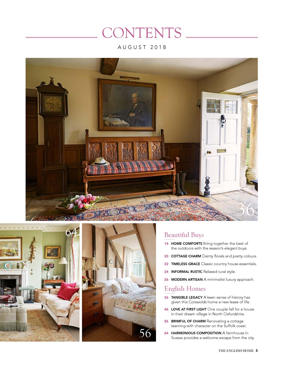 The English Home Preview Pages