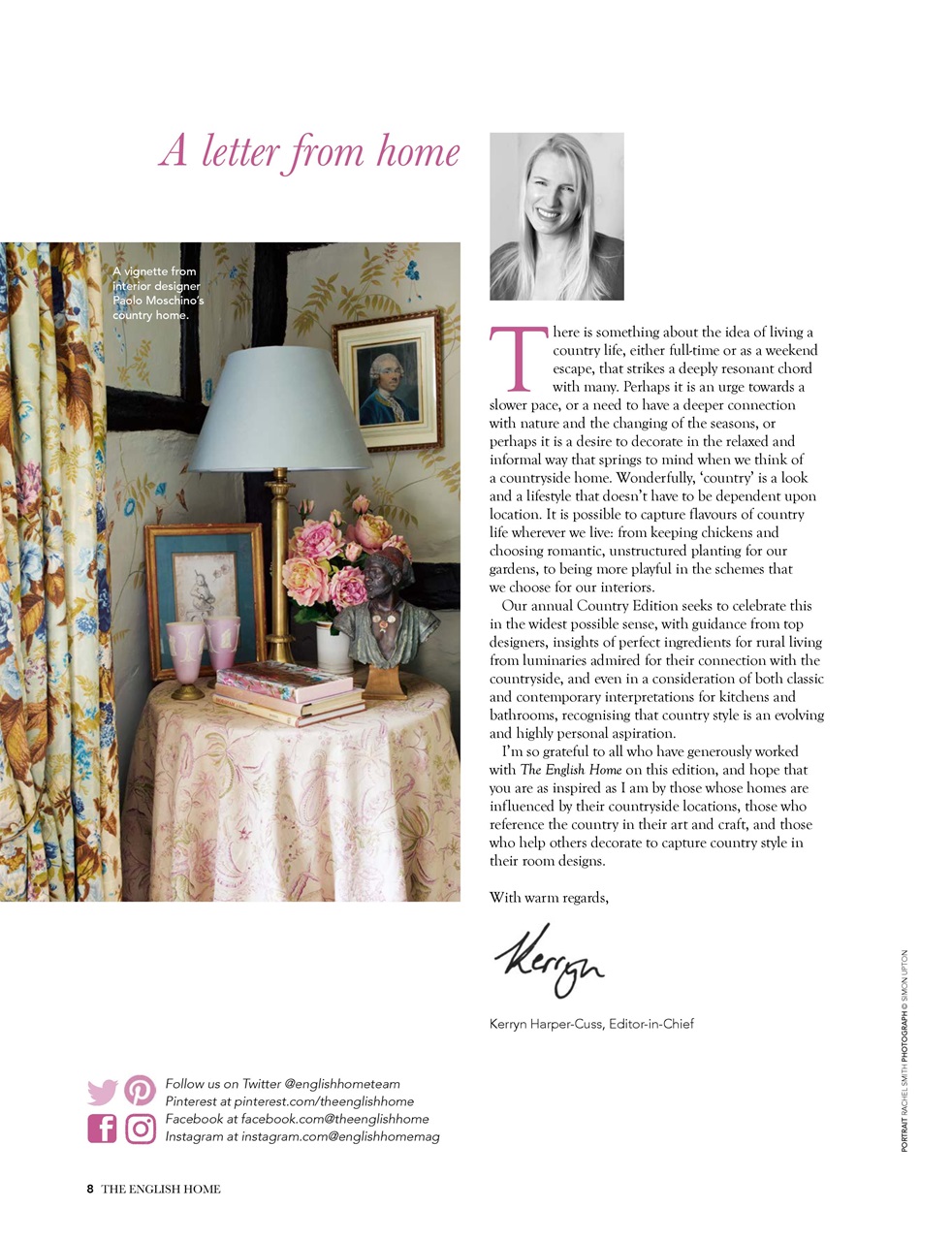 The English Home Preview Pages