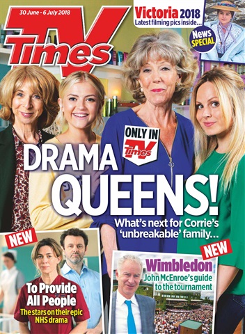 TV Times issue 30th June 2018