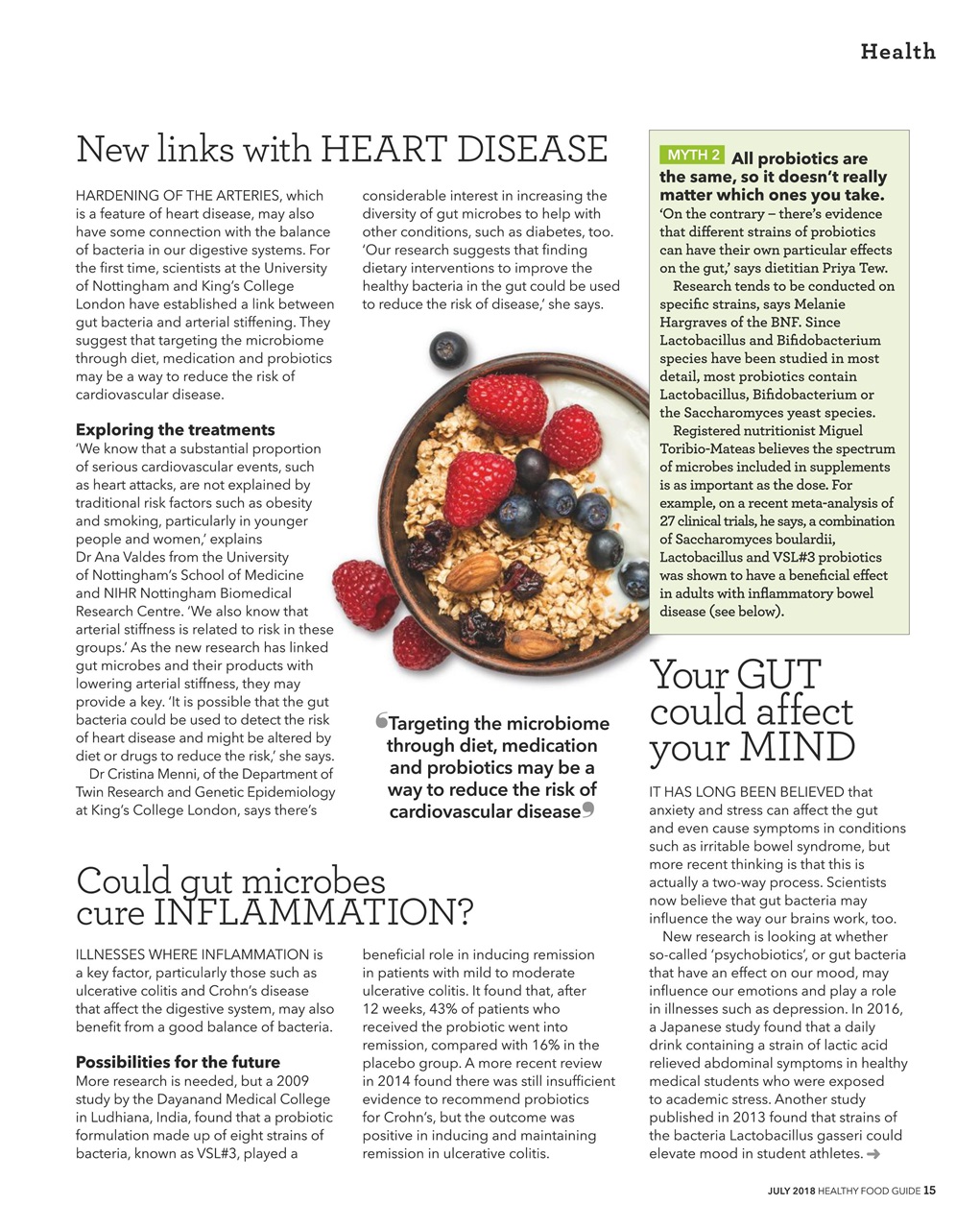 Healthy Food Guide Preview Pages
