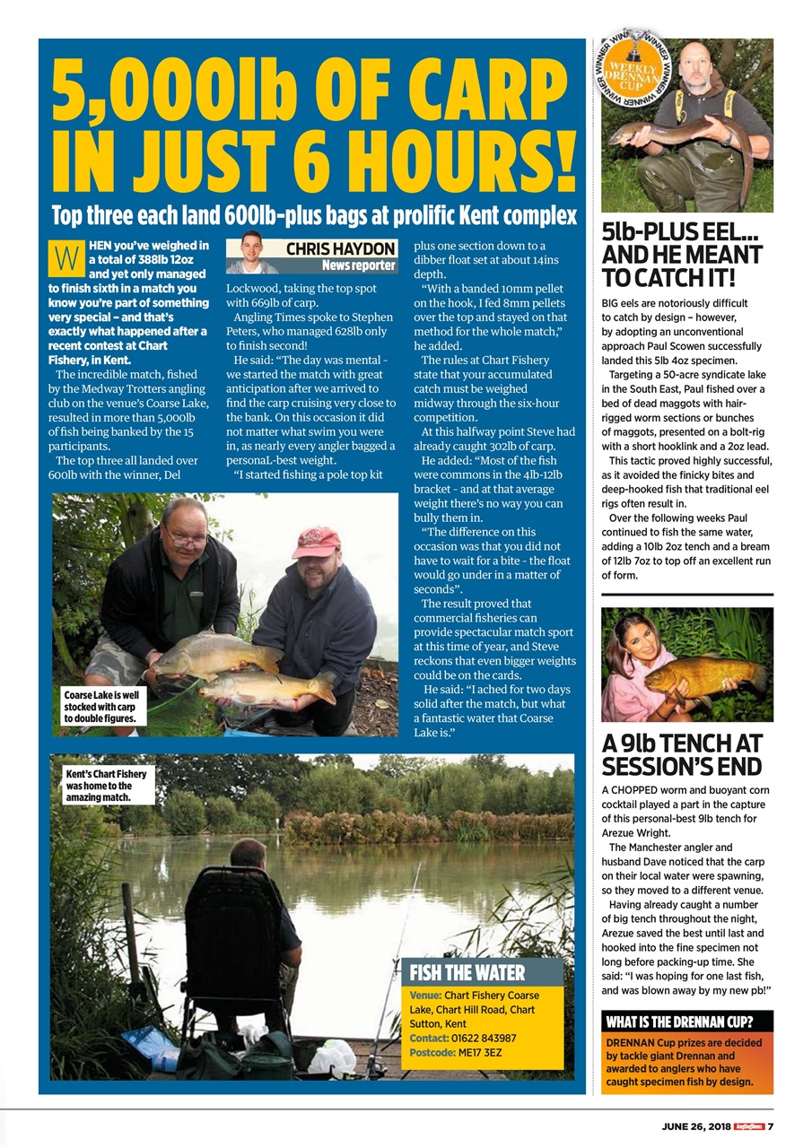 Angling Times Preview Pages