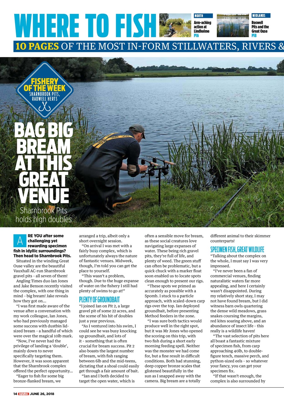 Angling Times Preview Pages
