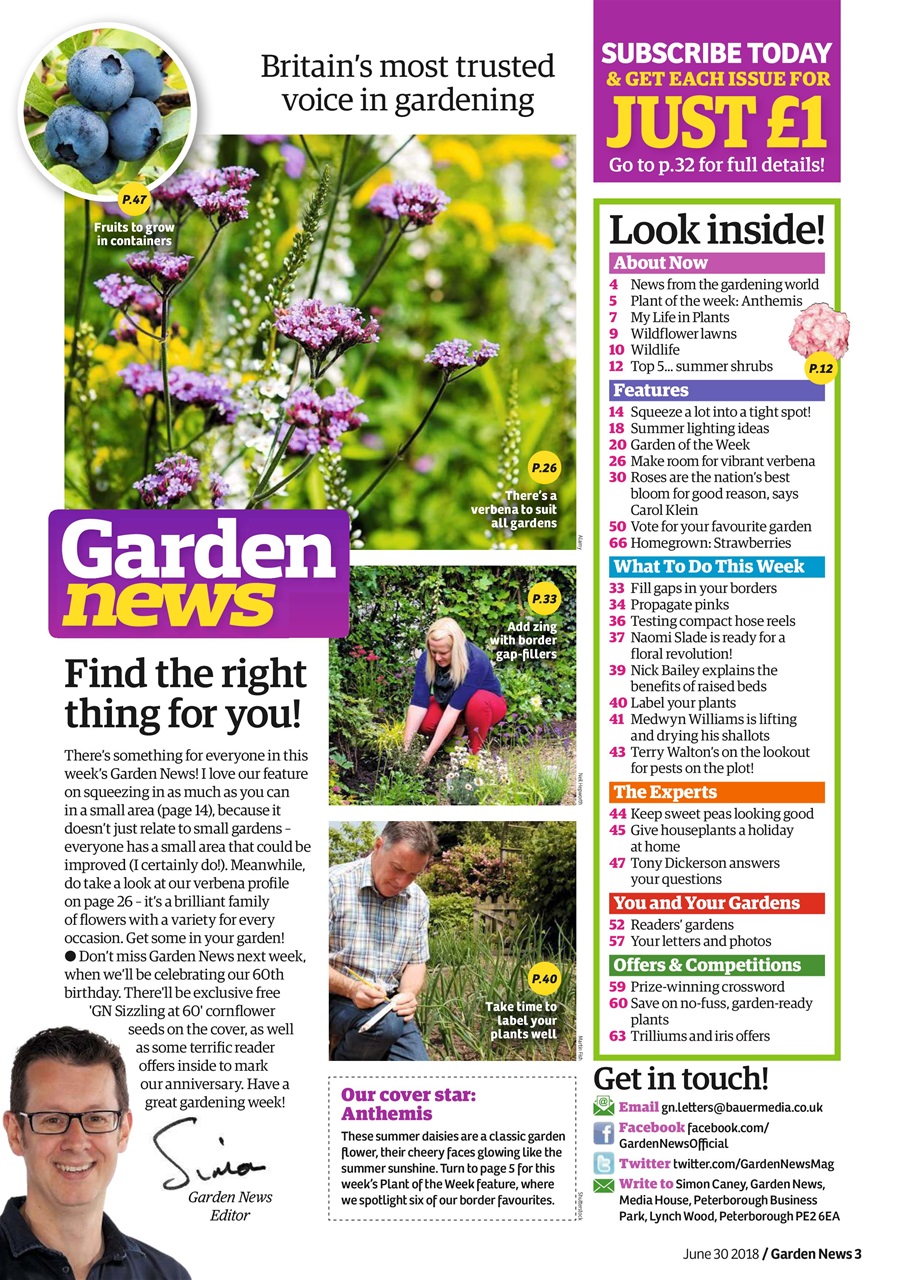 Garden News Preview Pages