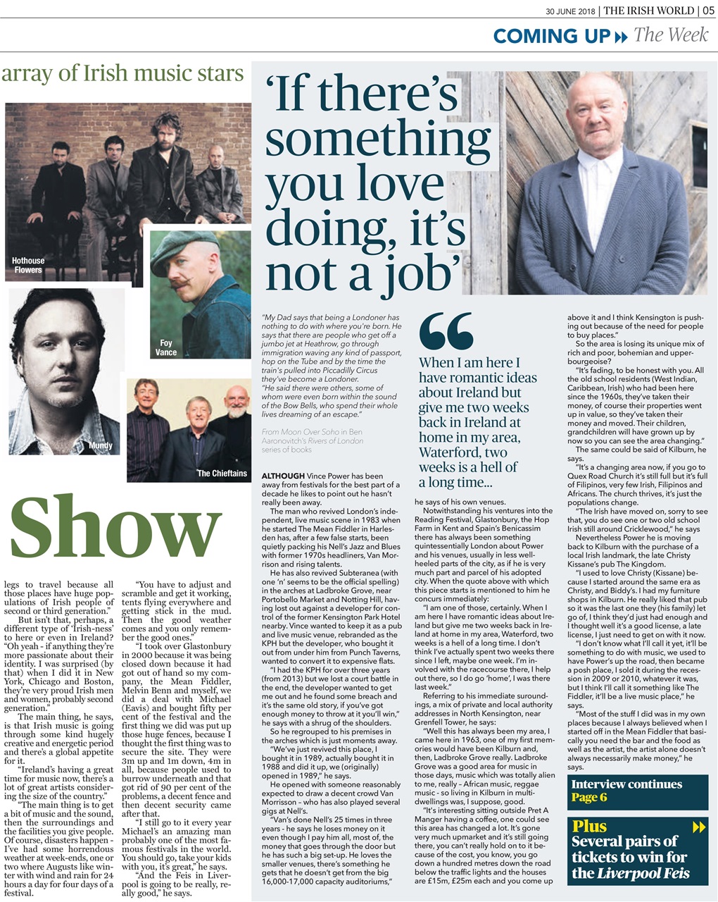 Irish World Preview Pages